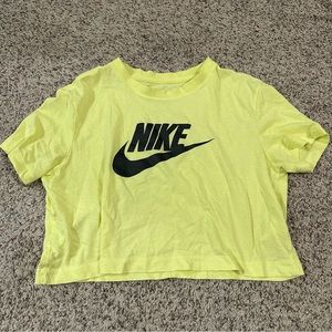 Nike Neon Crop Shirt